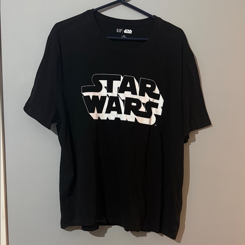 GAP Black Star Wars Graphic Tee size 2XL VGUC